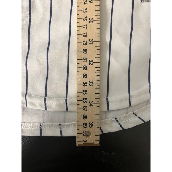 Mitchell’s & Ness New York Yankees Derek Jeter Stripped Jersey SZ 54 PLS Read - Picture 16 of 16